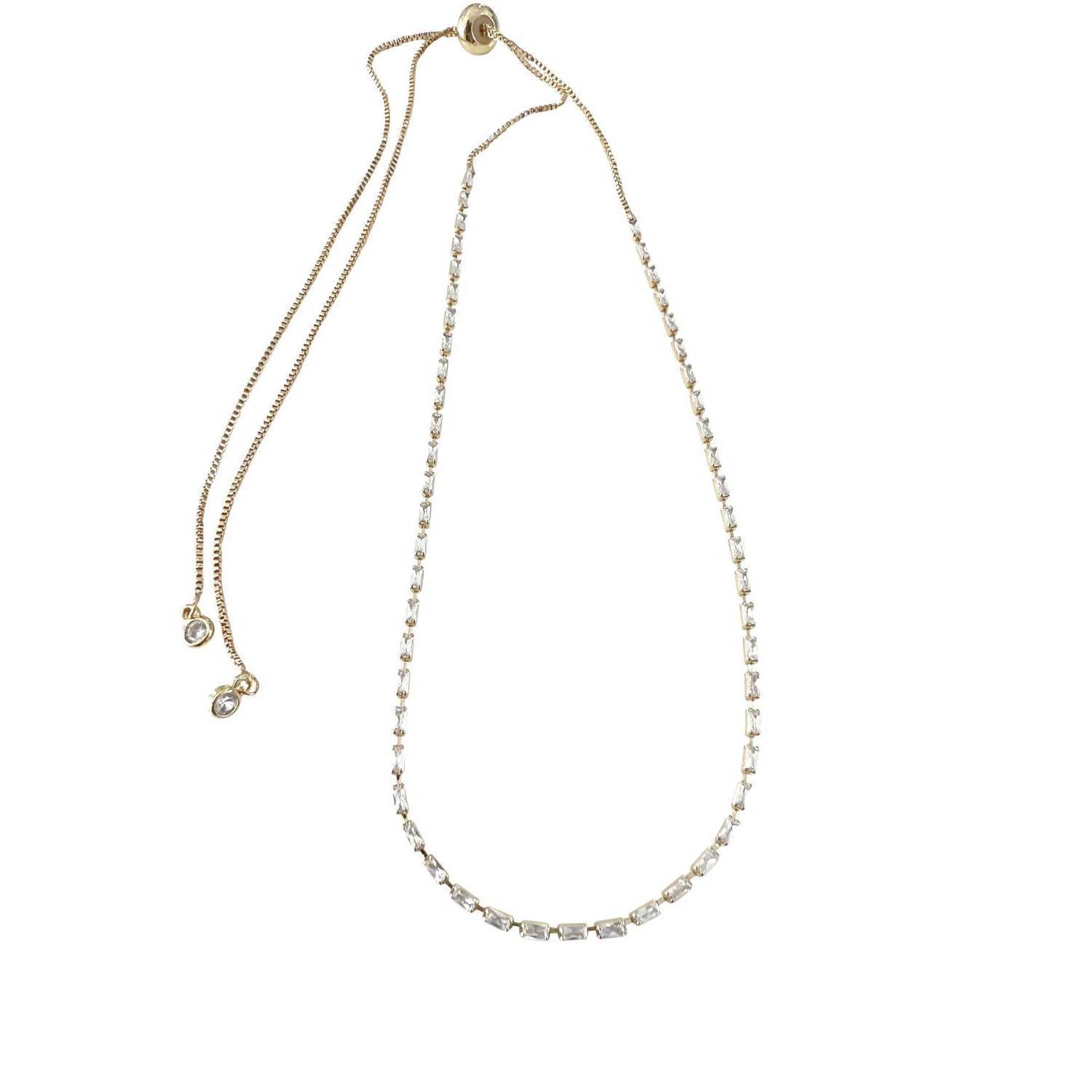 New Gemelli Owen Adjustable Necklace In Gold 36$